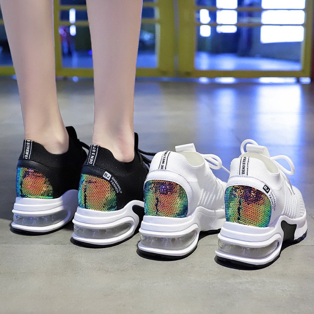 Women's Spring New Sports Shoes Increased Platform Shoes